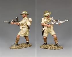 British / Gurkha firing Bren Gun