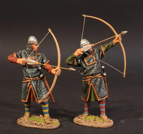 Normannische gepanzerte Bogenschützen, normannische Armee