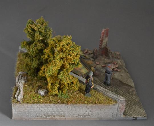 Ruinen - Diorama 