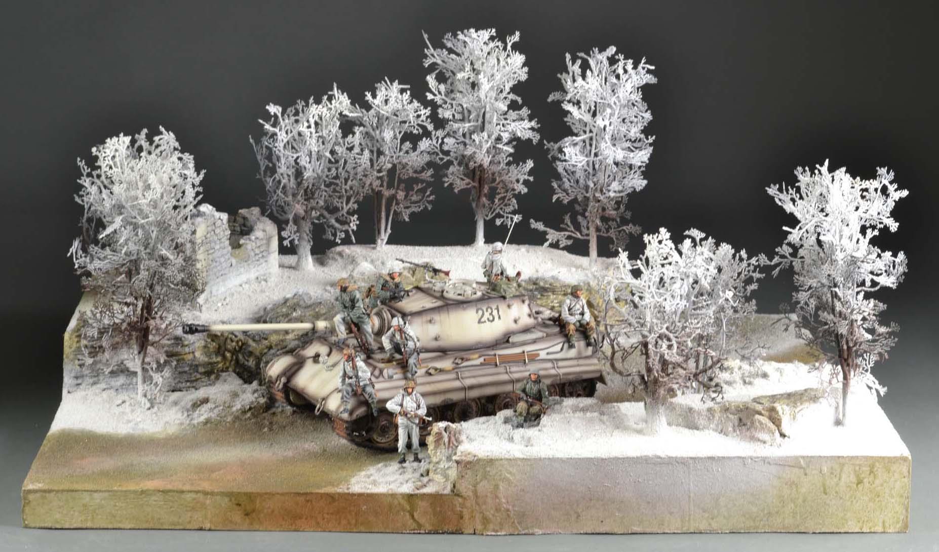 Winter Landscape Diorama