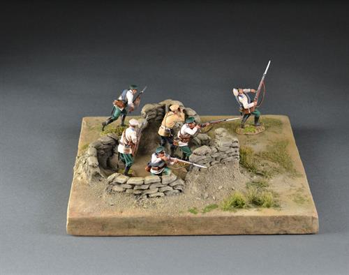 Sandsække befæstning - Mini-diorama