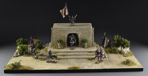 Ørken tempel - diorama