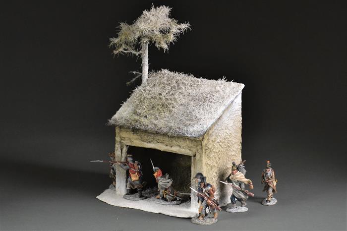 Barn / shelter in winter version