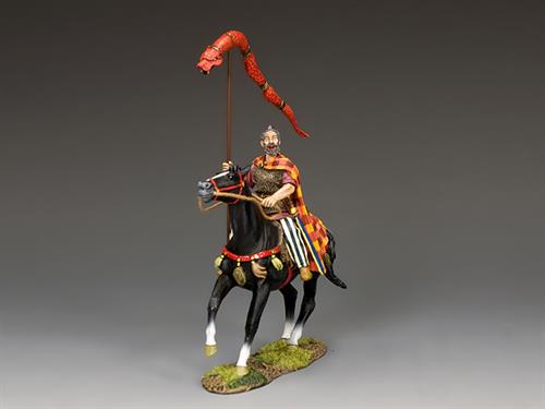 Mounted Chieftain w/The Draco Standard