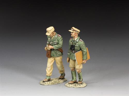 Afrika Korps - "Stabsofficerer"