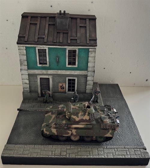 Deutsches Wohnhaus - Diorama