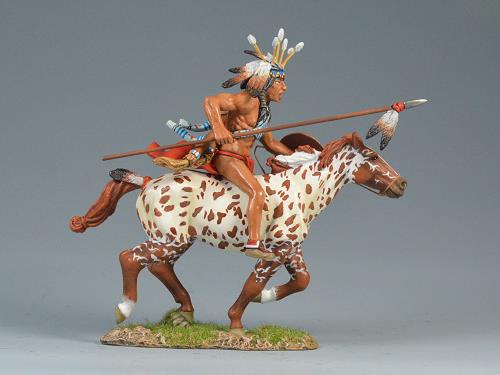 Sioux Warrior with Spear