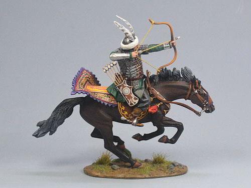 Osmannisk kavaleri fremrykkende bueskytte