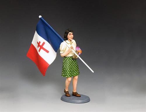 Liberation! Female Flagbearer