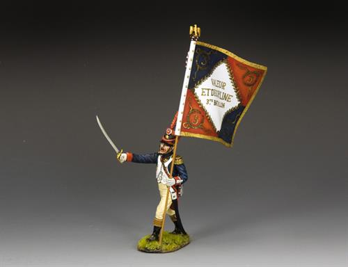 Fusilier Line Infanteri - Officer w/Battalion Flag