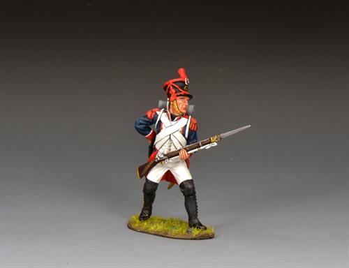 Fusilier Line Infanteri - Lädt seine Waffe