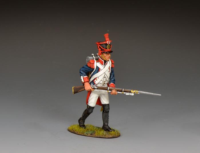 Fusilier Line Infanteri - Advancing w/Musket Levelled