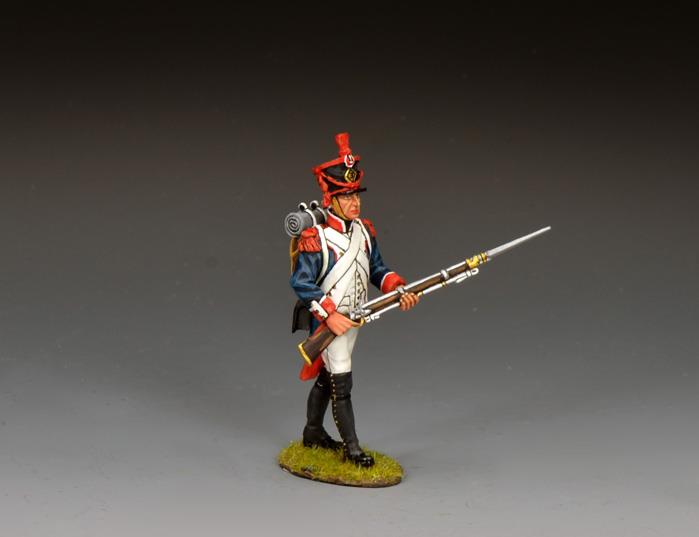 Fusilier Line Infanteri - Advancing Port Arms