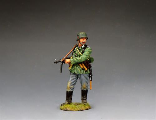 Wehrmacht Sergent med sin MP40