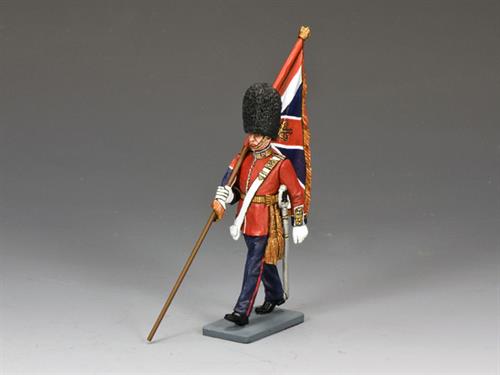 Marching Officer w/King's Colour