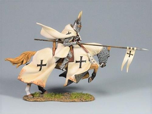 Teutonic Knight Advancing with Spear