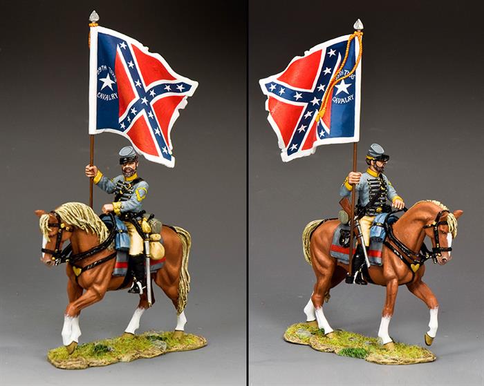 "29th Texas Cavalry Flagbearer"