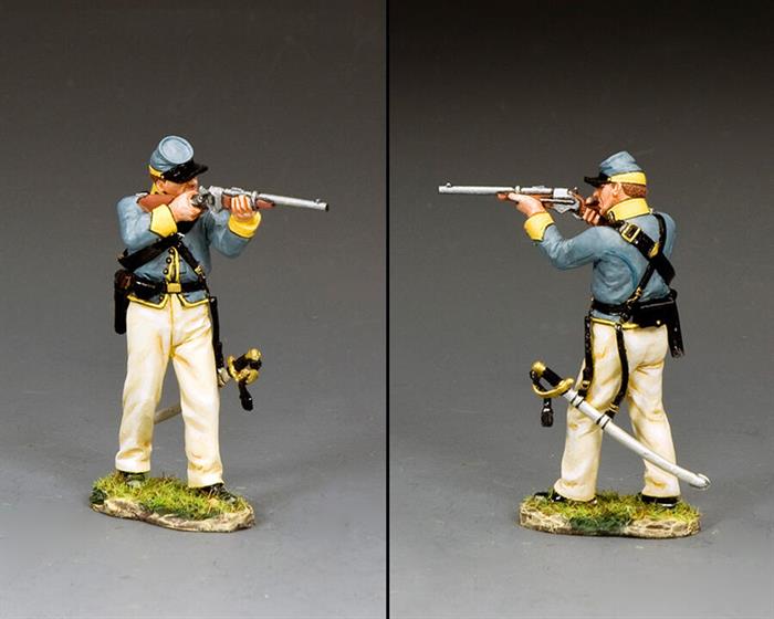 Standing Trooper Firing Carbine