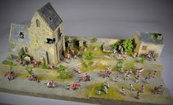 Fransk kirke - diorama 