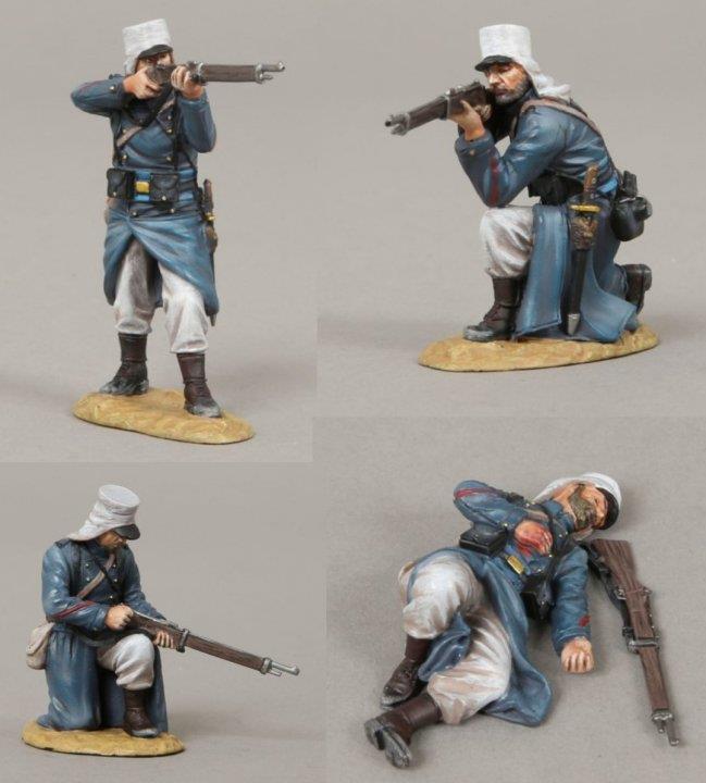 Fransk fremmedlegionærer  – Sæt x 4 