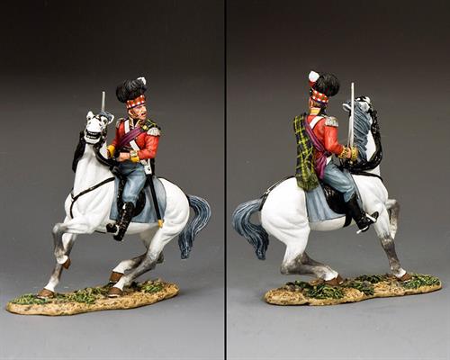 Gordon Highlanders Mounted Major