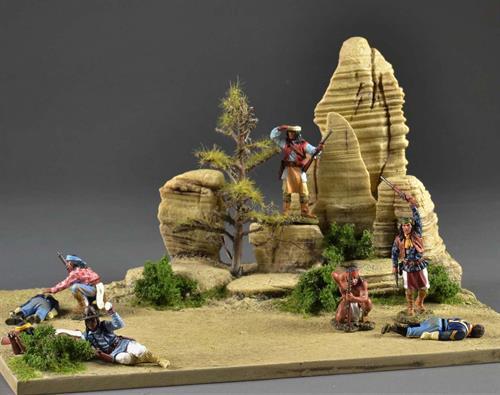 Ørken - diorama 