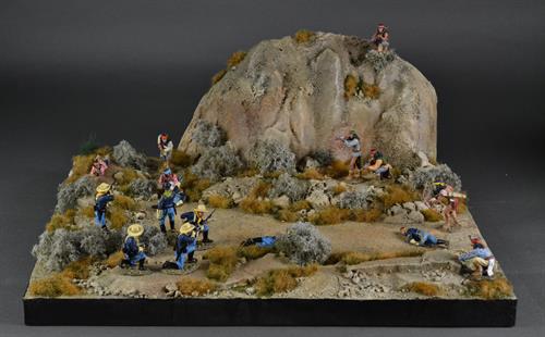 Desert Rocky Mountain - Diorama