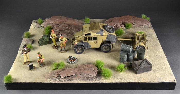 Wüste - Diorama 