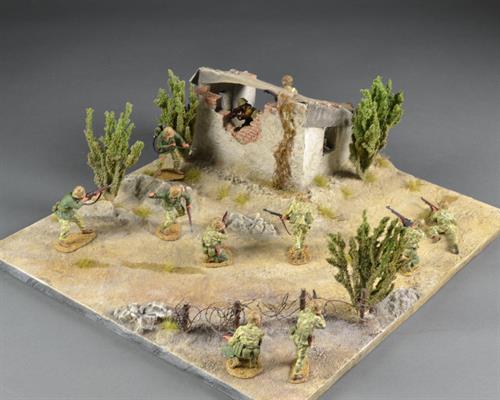 Ørken Ruin - diorama 