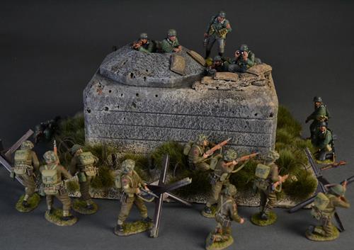 Tobruk Bunker - Diorama