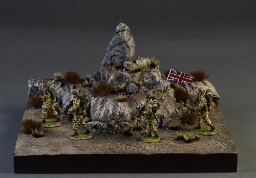 Rocky terrain - Mini-diorama