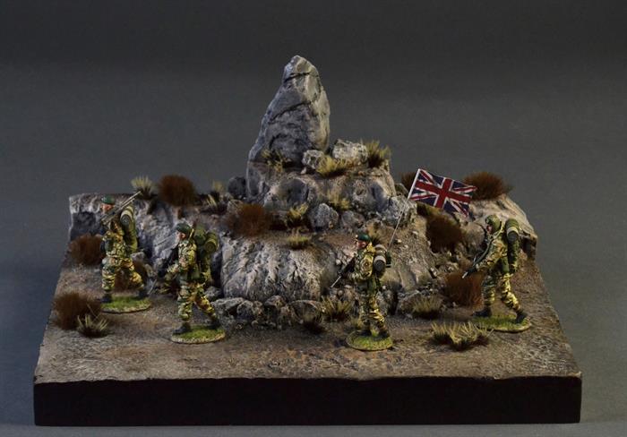 Rocky terrain - Mini-diorama