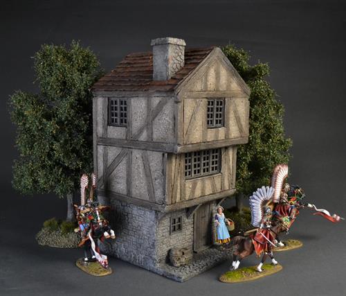 Medieval house, three floors