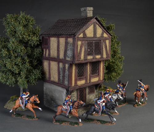 Medieval house, three floors