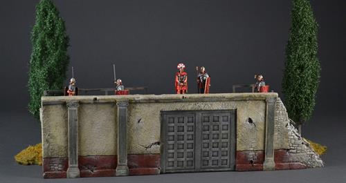 Roman city wall - ruin