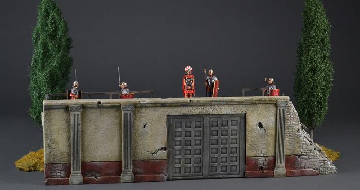 Roman city wall - ruin