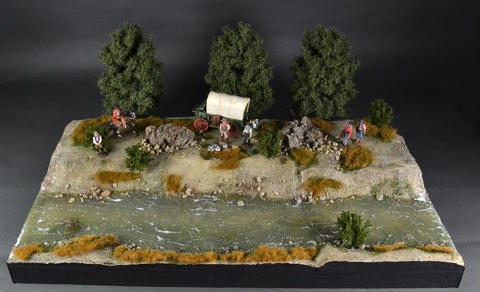 Snake River - diorama