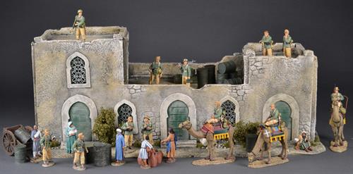 Large North African house with two towers