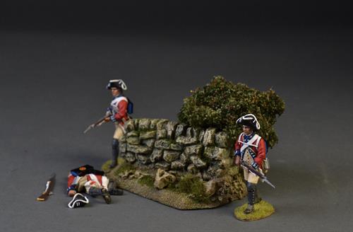 Stone wall with bush (only 1 in stock)