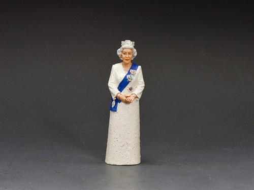 Dronning Elizabeth II i statsdragt