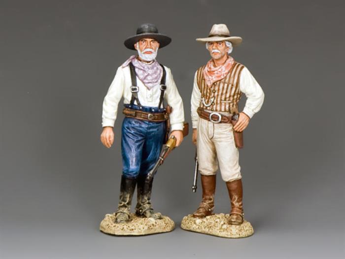 To gamle Texas Ranger-kaptajner