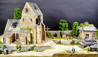 Fransk kirke - diorama 